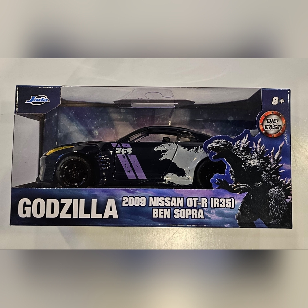 JADA 1:32 Scale GODZILLA 2009 NISSAN GT-R (R35) BEN SOPRA